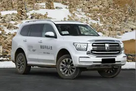 外观生猛霸气，标配3.0T V6发动机，带你看2023款坦克500图片