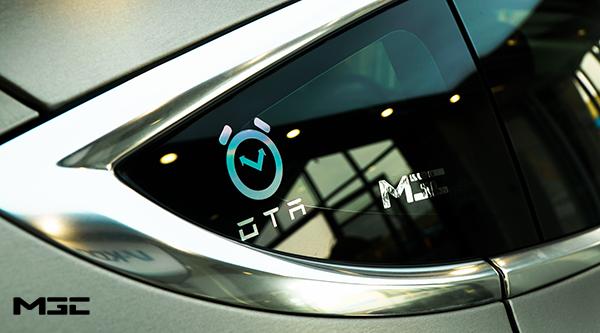 MODEL 3金属拉丝灰改色 特斯拉全包脚垫安装