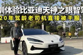 实测比亚迪天神之眼高阶智驾，20年驾龄老司机直接服了视频封面