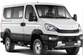 南京依维柯广州车展上市全时四驱欧霸，越野床车有更多选择图片