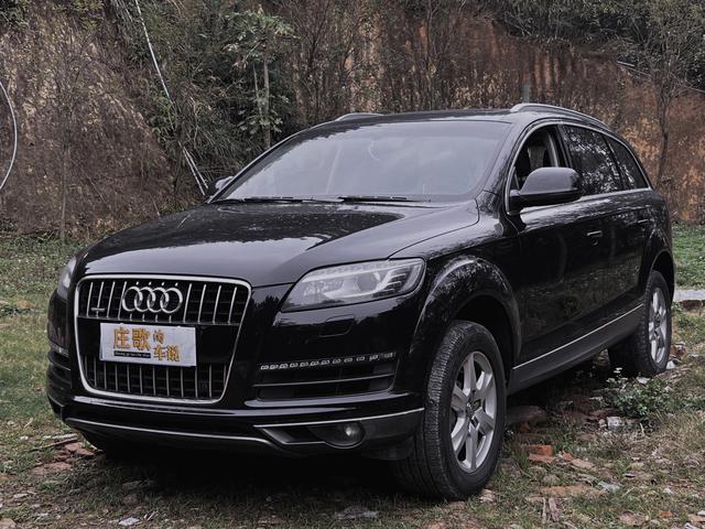你只管踩油门  剩余的交给quattro  山路实测老款奥迪Q7