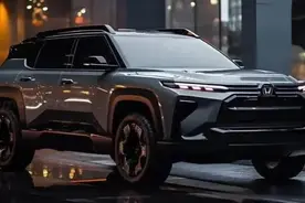 2025款“本田CR-V”渲染图曝光，颜值超RAV4。图片