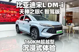 【大熊沉浸式试车】智驾版比亚迪宋L DM-i 160KM超越型 天神之眼C视频封面
