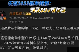 乐道2025新车规划：两款SUV明年见视频封面