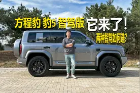 体验方程豹豹5智驾版智能驾驶辅助，两种智驾如何选？视频封面