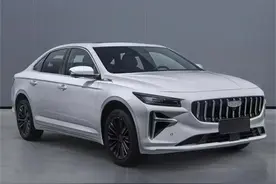 配竖状中控大屏+电子怀挡，新款吉利星瑞内饰曝光，现款10.87万起图片