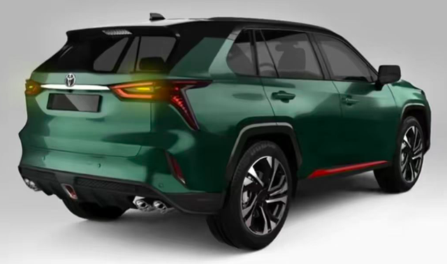 外观内饰有很大的改变 2023款丰田RAV4官图曝光