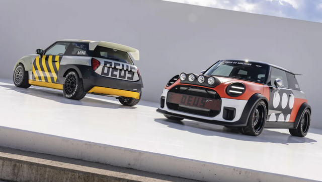 新车｜拉力赛车风格/慕尼黑车展首发，MINI两款概念车官图发布