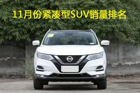 11月紧凑型SUV销量排名1-50名出炉，逍客进前五，皓影途岳破万！图片