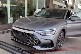 全新比亚迪汉DM-i版现身，搭1.5T发动机+电动机，最大续航1300km图片