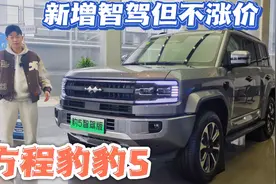 增配不涨价，方程豹豹5智驾版，可以冲了？视频封面