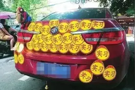 实习期一定要贴车标吗，不贴会怎样？图片