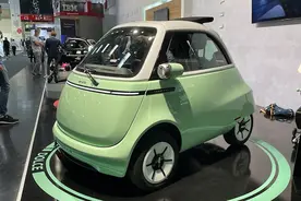 非常可爱！Microlino微型车开始生产，售价15500美元，续航96公里图片