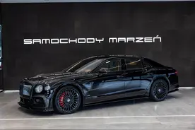 纯黑配色+W12缸！Mansory版“飞驰”奢华感十足图片