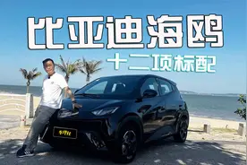 试驾比亚迪海鸥：长续航纯电小车，十二项标配是亮点视频封面