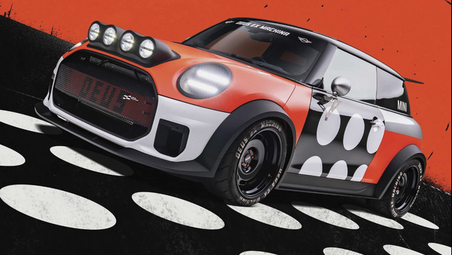 新车｜拉力赛车风格/慕尼黑车展首发，MINI两款概念车官图发布