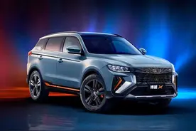 马牌改为佳通，价格降低1000元，新款吉利博越X售13.18万元图片