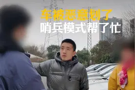 大姐恶意划车？哨兵模式帮大忙！这个功能你觉得好用吗？视频封面