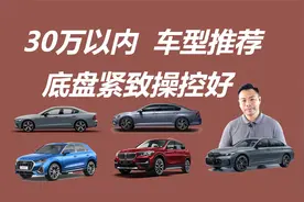 30万以内，底盘紧致操控好，有哪些车型值得考虑视频封面
