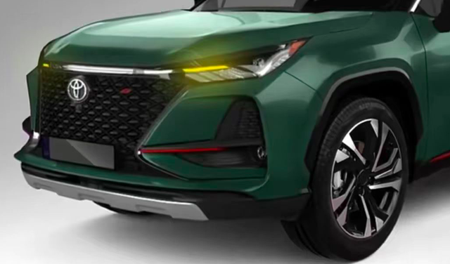 外观内饰有很大的改变 2023款丰田RAV4官图曝光