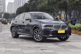 轿跑SUV“祖师爷”，价格上涨、动力不变，带你看新款宝马X6图片