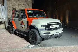 通过性超坦克300？内嵌大梁配四驱，奇瑞iCAR V23真能玩越野？图片