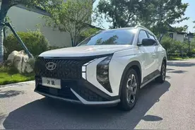 2023款现代沐飒，铸铝转向节，派沃泰6AT，豪华版配置分析图片