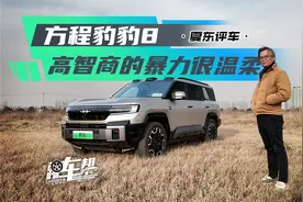 《夏东评车》方程豹豹8——高智商的暴力很温柔视频封面