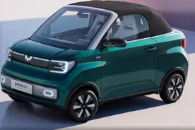 详解五菱宏光MINI EV敞篷版，外观时尚，配置丰富，值得入手吗图片