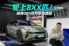 马力刺客丨极氪001马力反向虚标！离谱马力直飙榜首图片