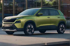 新车 | 约6.7万元起/车长小于4米/全新SUV，斯柯达KYLAQ正式发布图片