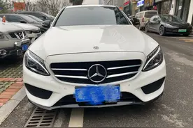 18年奔驰C200跑了4万多公里还值多少？图片