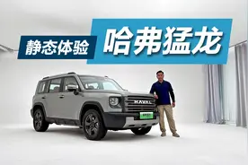 静态体验哈弗猛龙，标配四驱，新能源SUV中的硬汉角色视频封面