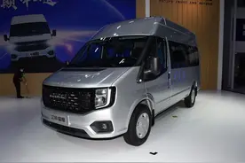 江铃推出很吉利的车型：“福顺”，又福又顺，定位为平民轻客图片