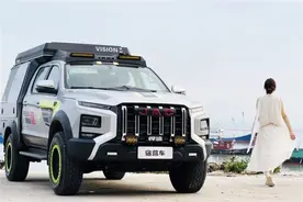 户外穿越+野外露营 国内原厂露营皮卡有哪些？图片