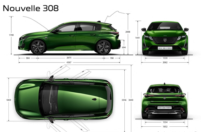 买凡尔赛C5X等一等！全新标致308确定国产：1.6T+8AT卖9万会火？
