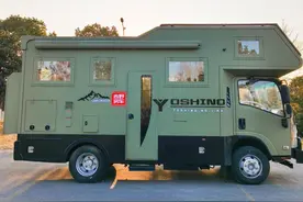 吉野五十铃700P轻卡房车 宽敞侧拓空间 硬派外观细腻内饰图片