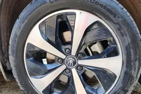 换个轮胎，宋plus dmi的舒适性、操控性会好很多图片