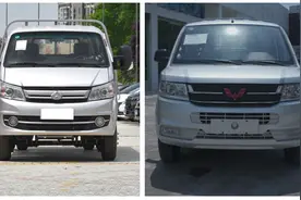 五菱推出的荣光新卡，车长接近5米5，载重可达1.6吨，还有6个车轮图片