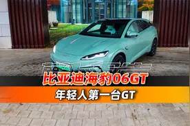 年轻人第一台GT名不虚传 试驾比亚迪海豹06GT ｜聚光电场视频封面