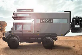 精装修的Unimog越野房车，外表粗犷内在奢华图片