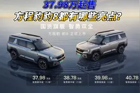 37.98万起售 方程豹豹8都有哪些亮点？视频封面