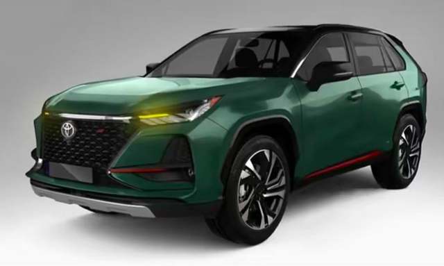 外观内饰有很大的改变 2023款丰田RAV4官图曝光