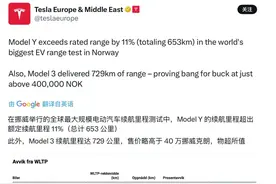 全球最大规模电动车续航测试：Model Y 成功揭冠图片