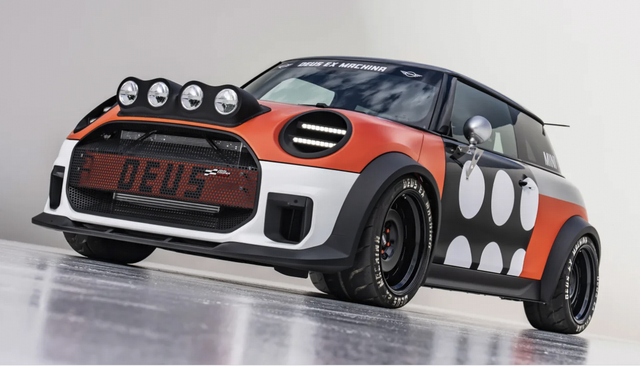 新车｜拉力赛车风格/慕尼黑车展首发，MINI两款概念车官图发布