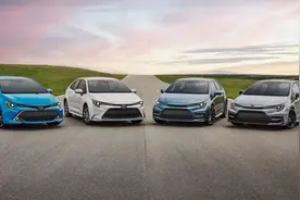 合资三大妈，领头卡罗拉图片