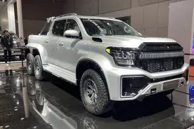 2023上海车展丨冠誉全球长城炮6×6首发 长城炮乘用版售12.68万起图片