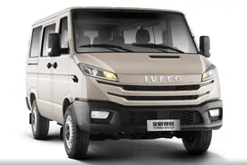 10.99万元起售，配2.5T/2.8T柴油机，2023款依维柯得意实用性几何图片