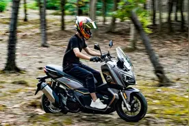 真·探险踏板——QJMOTOR鸿150ADV试驾体验图片