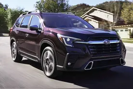 外观与配置优化升级，2.4T+8CVT，新款斯巴鲁Ascent官图发布图片